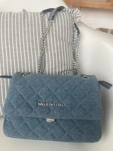VALENTINO Tasche • DENIM • silberfarbene Kette • NEU & UNBENUTZT ❤️ - Bild 1 von 18