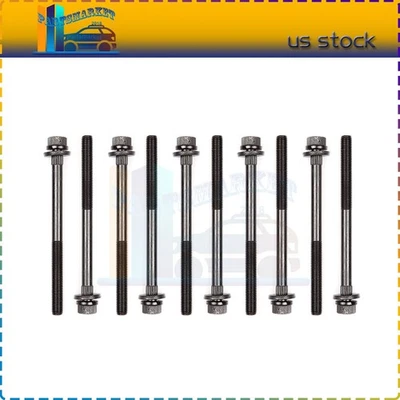 For Chrysler PT Cruiser Dodge Jeep Plymouth 95-10 2.4L DOHC Head Bolts set Foto 1 de 4