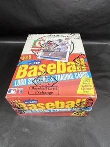 Caja de violonchelo Fleer 1988 de béisbol 24 paquetes verificados por la BBCE envueltos sellados envío y devolución gratuitos - Imagen 1 de 8