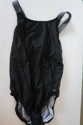 Traje de baño Champion negro con correas grises/blancas 1 pieza talla XS 0-2 - NUEVO CON ETIQUETAS Foto 1 de 3