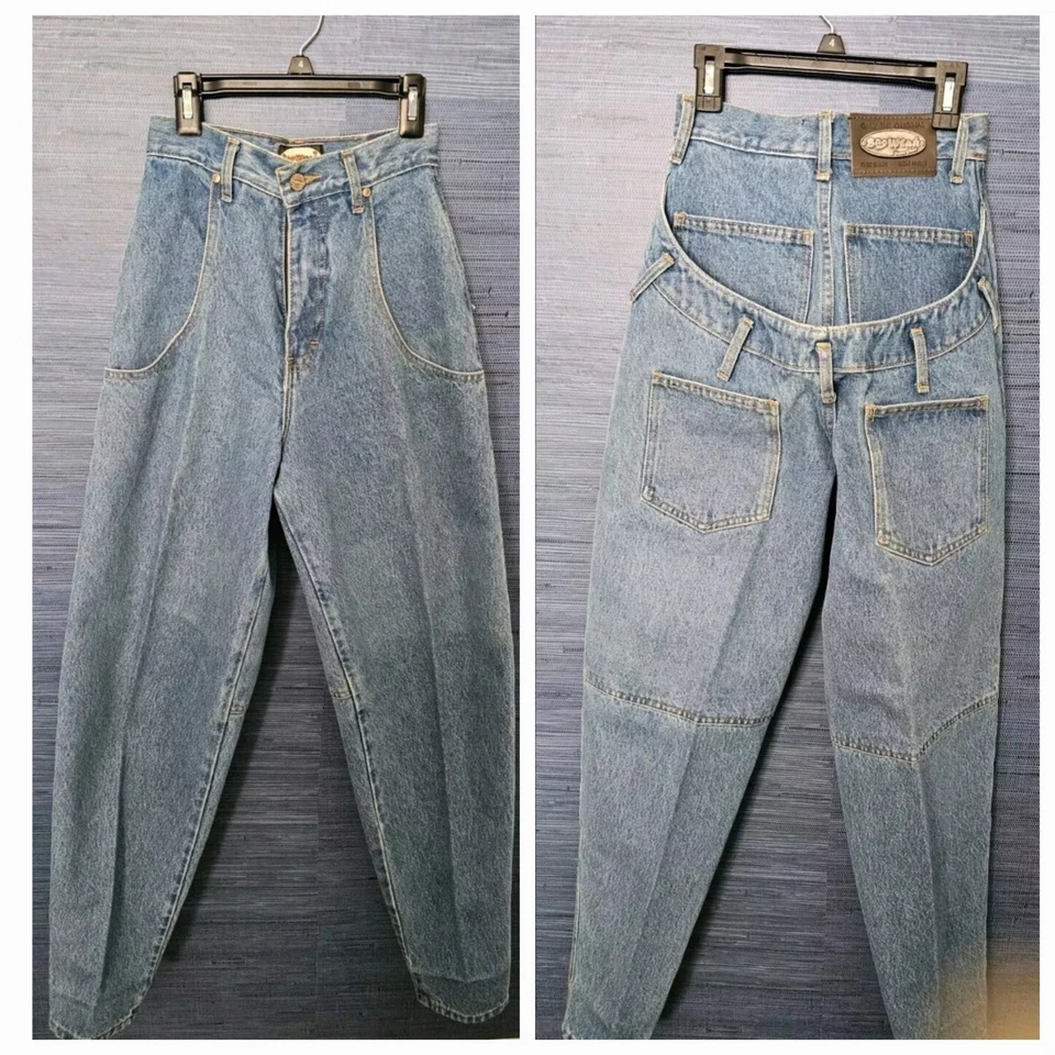 SAGWEAR de James Head. ¡Destaca en estos pantalones de mezclilla vintage de los 90 para mujer! Talla 3 Foto 1 de 4