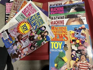 Ten (10) Back Issues of Machine Knitting News 1990s/2000s UK Bestseller Lot #16 - Picture 1 of 5