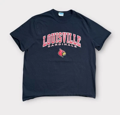 Camiseta Louisville Cardinals Para Hombre Talla 2XL Negra Manga Corta Marca Campeón Foto 1 de 4