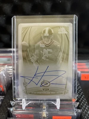 2014 Bowman Chrome Ha Ha Clinton-dix Auto Printing Plate Rookie Packers - Image 1 of 2