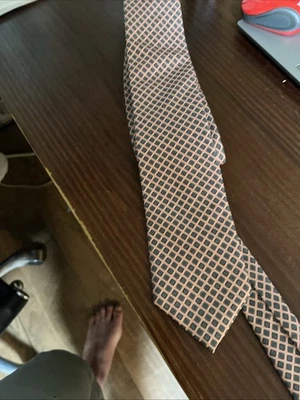 Corbata de cuello vintage Albert Nipon 100 % seda para hombre hecha en Corea Foto 1 de 2