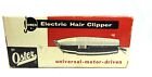 Collectible As-Is Electric Razor Model 12 by John Oster (Ca. 1960's)