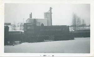 6A610 RP 1964 ALASKA RAILROAD TRAIN ENGINE #7109 - Bild 1 von 1