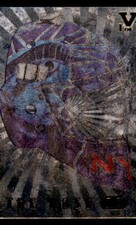 2006-07 Between The Pipes The Mask Silver #M36 Henrik Lundqvist Vault 1/1 *#/100