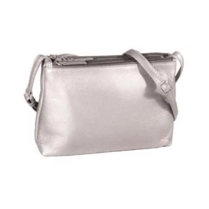 Derek Alexander 3 Top Zip Crossbody Bag - Foto 1 di 7
