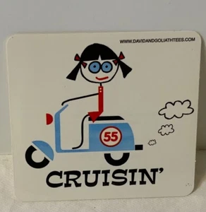 Trendy Wendy 2004 Vending Machine Sticker Decal “Cruisin” #13 David & Goliath - Picture 1 of 2