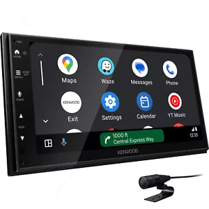 Autoradio Monitor 1 e 2 din CarPlay Android Auto DAB Bluetooth USB Retrocamera - Foto 1 di 9