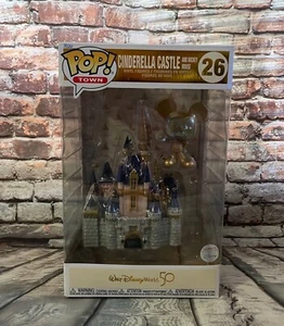 Cinderella Castle & Gold Mickey Mouse Funko - Pop! Vinyl Pop! Town - Picture 1 of 6