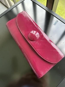 HOBO Bolso Cartera Clutch CRANBERRY Correa Cuero para Mano; Muchos Bolsillos - Imagen 1 de 10