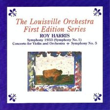 ROY HARRIS - Harris: Symphony 1933 / Concerto For Violin And Orchestra / NEW