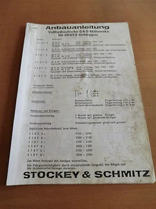 Anbauanleitung S&S Mähwerk Schlepper Deutz DX 3.10 3.30 3.50 Variocab Allrad ... - Bild 1 von 2