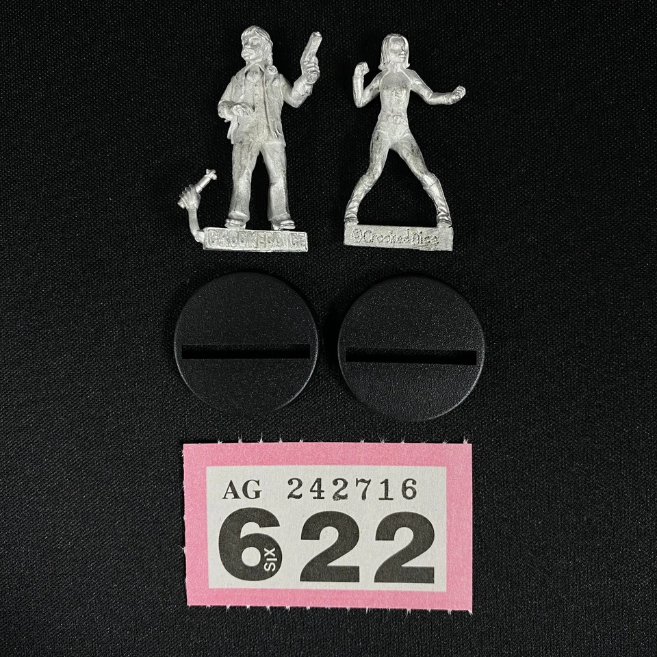 Dados Torcidos Hugo Solomon Y Pandora Juegos De Rol De Metal Pulp RPG - Imagen 1 de 1