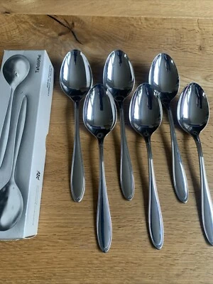 WMF Innsbruck Cromargan Acciaio Inox Posate 6 Cucchiaio da Zuppa Menù 20 CM - Immagine 1 di 4