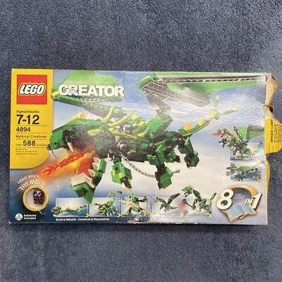 LEGO Creator 3 In 1 4894 Mythical Creatures Open Box Sealed Bags New - Image 1 of 4