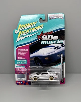 Pontiac Firebird 2018 Johnny Lightning lanzamiento 3-1999 transmisión automática WS6 White Chase Foto 1 de 3