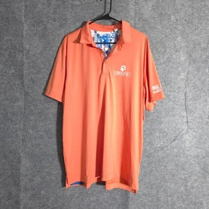 Camisa Polo Robert Graham Big Dog Ranch Rescate Para Hombres Gráfica Informal XL Rendimiento - Imagen 1 de 12