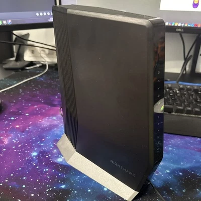 NETGEAR Nighthawk AX6000 8-Stream Wi-Fi 6 Cable Modem Router - Image 1 of 2