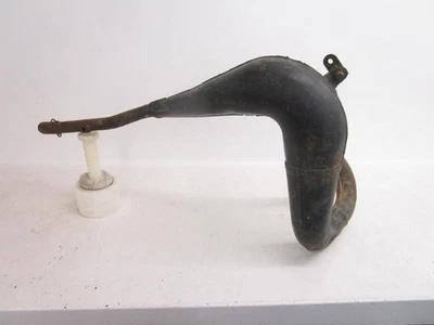 88 Kawasaki KDX 200 câmara de expansão de tubo de escape 18002-1785 1988 - Imagem 1 de 4