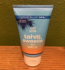 Bath & Body Works True Blue Spa TAHITI SWEETIE Monoi Oil Lotion 2oz RETIRED - Picture 1 of 3