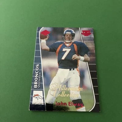 JOHN ELWAY (Denver Broncos) 1999 COLLECTOR'S EDGE TRIUMPH CARD #T115 - Image 1 of 3
