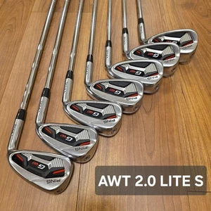 Ping G410 Eisensatz 7-teilig 5-9 W U Green Dot AWT 2.0 LITE Stahlschaft S Flex RH - Bild 1 von 10