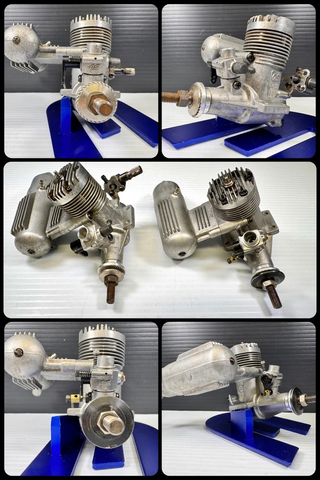 (2) O.S. Max 40 FP Glow Engines Nicely Used High Quality OS Japan Built SM41 - Image 1 of 4