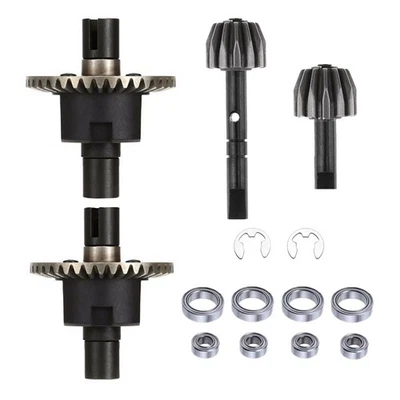 For HSP 1/10 RC Car Metal Front & Rear Differential Gear Kit Accessories - Image 1 of 4