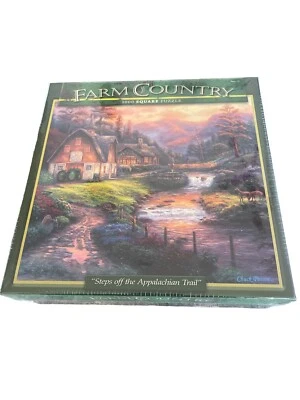Farm Country Steps Off the Appalachian Trail 1000 Piece Jigsaw Puzzle New Sealed - Image 1 of 4