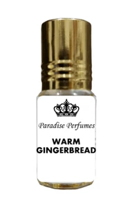 WARM GINGERBREAD Perfume Oil by Paradise Perfumes - Fragrance Scent Oil 3ml - Picture 1 of 1