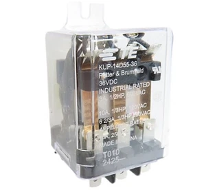 Potter & Brumfield KUP-14D55-36 TE Electrodoméstico Clasificado 36VDC 10A 1/3HP NUEVO - Imagen 1 de 7