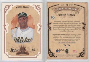 2004 Donruss Diamond Kings Bronze Framed Miguel Tejada #79