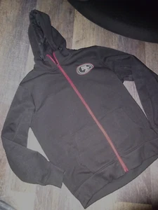 men's medium San Francisco 49ers full zip hoodie sweatshirt & ceramic MAGNET - Picture 1 of 7