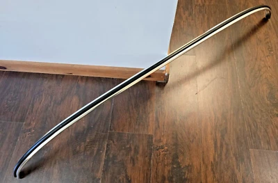 PARAGOLPES TRASERO USADO MUY BONITO PORSCHE 356B 356C 356SC 34 mm AMPLIO ADORNO DECORATIVO Foto 1 de 4