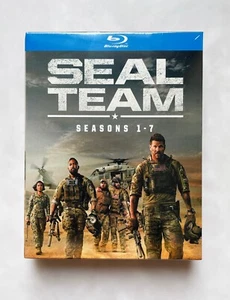 SEAL TEAM : La série complète saisons 1 à 7 (boîte Blu-ray 7 disques) Neuf - Photo 1/3