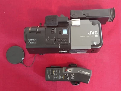 JVC GX-N8E Farb Video Kamera + Fernbedienung Videokamera  Vintage Camcorder - Bild 1 von 4