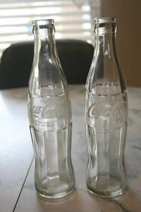 Dos botellas vintage de Coca Cola - Imagen 1 de 5