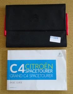 GENUINE CITROEN C4 GRAND SPACETOURER 2016-2018 BASIC GUIDE MANUAL HANDBOOK F-584 - Picture 1 of 4
