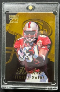 1997 Pinnacle Zenith #112 TERRELL OWENS 49ers Rookie RC FOIL 🏈 NM-MT OR BETTER - Picture 1 of 12