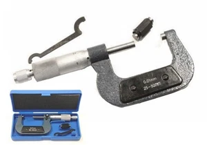 MICROMETRO SPESSIMETRO CENTESIMALE ANALOGICO PALMER 25--50 mm - Foto 1 di 4