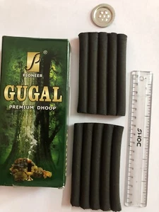 10 wet logs 100gm DHOOP Soft Moldable GUGAL GUGGUL fragrance meditation puja - Picture 1 of 5