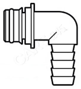 Osculati Europump 90 Grad-Schnellschnappanschluss 14 mm - Picture 1 of 2