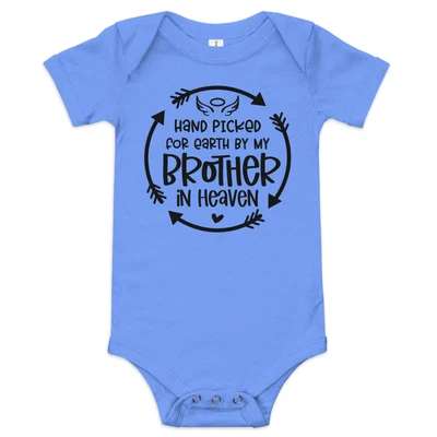 Радужный детский подарок, подарок для ребенка Big Brother in Heaven, подарок на детский душ - Изображение 1 из 4