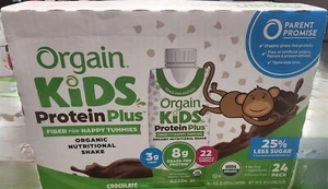 Orgain USDA Organic Kids Nutritional Protein Shake, Chocolate, 8 fl oz, 24-count - Picture 1 of 1