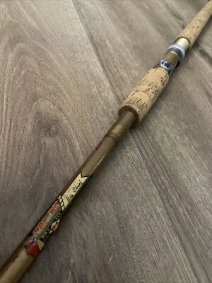 8’6” Horrocks Ibbotson Mohawk caña giratoria de colección 1437 Big Chief, EE. UU. Foto 1 de 4
