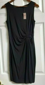 NWT ANN TAYLOR Gathered Sleeveless Sheath size 4P - Picture 1 of 3