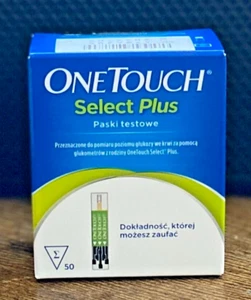 1x50Stk*OneTouch Select Plus Blutzuckerteststreifen NEU/OVP 06/2026 (1x50 Stk) - Bild 1 von 1